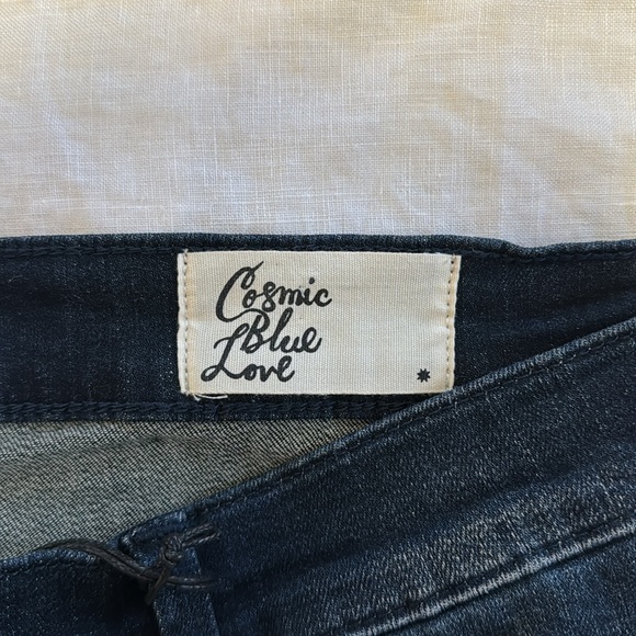 Cosmic Blue Love Midnight Blue Jeans 31 - Picture 10 of 12